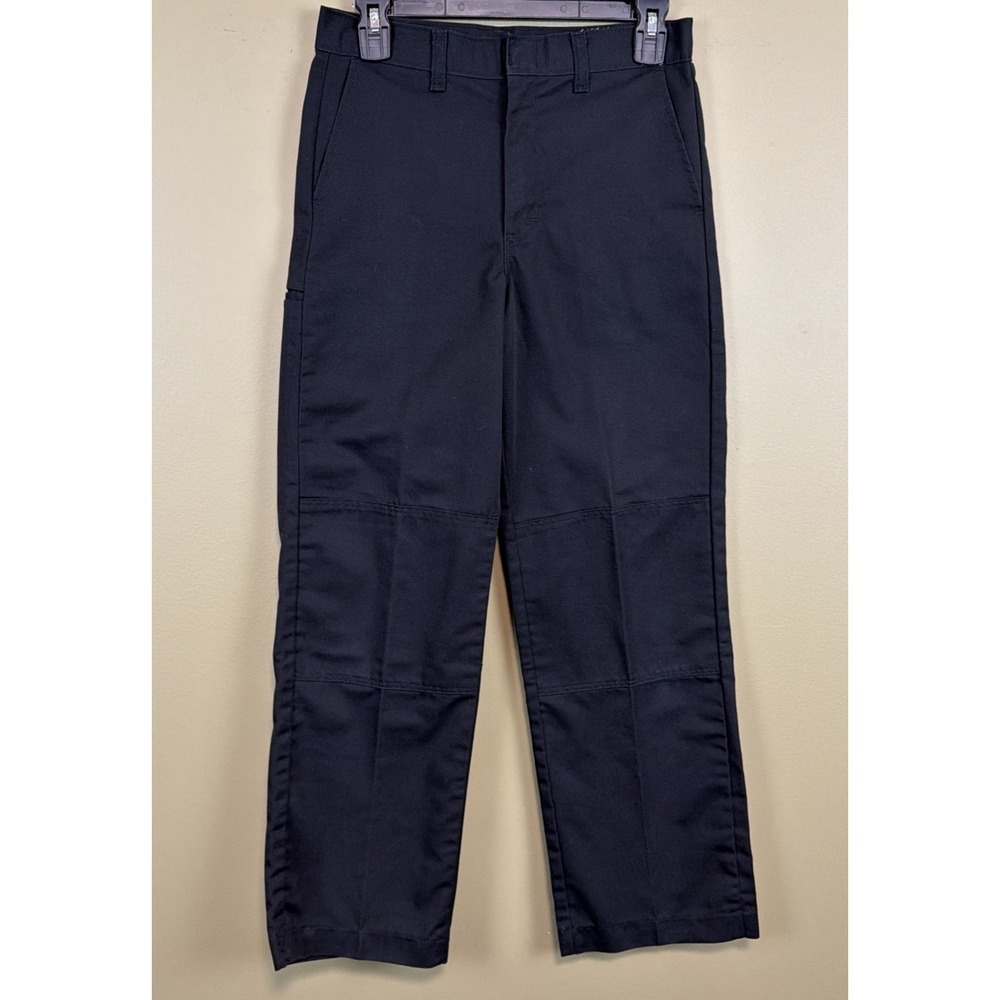 LOT off 2 DICKIES Women's 14h 28w Relaxed Double Knee Work Pants Stretch - Picture 13 of 16